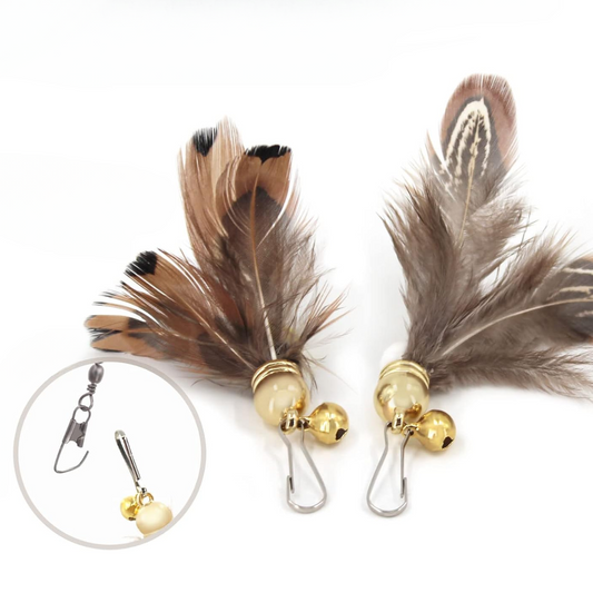 SONGWAY 逗貓棒替換頭 8件裝