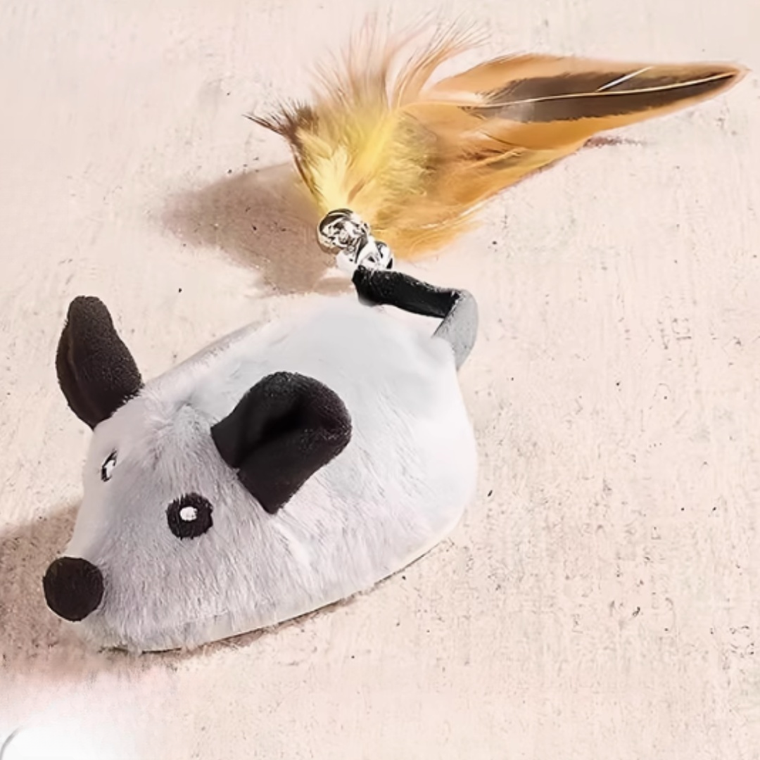 貓咪電動小老鼠玩具