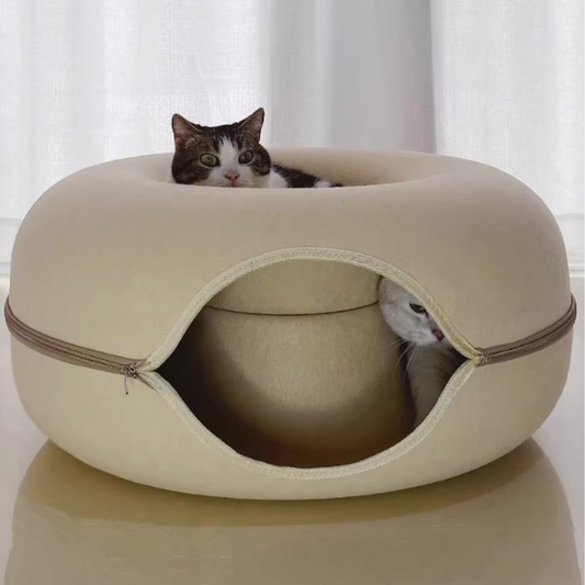 四季通用 冬甩隧道貓窩