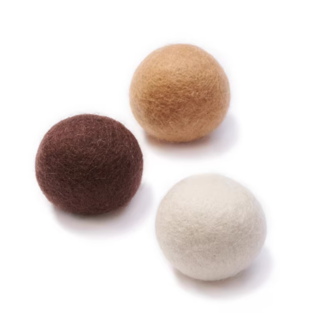 Gari Gari Mofu 100% 羊毛球 (三個裝)