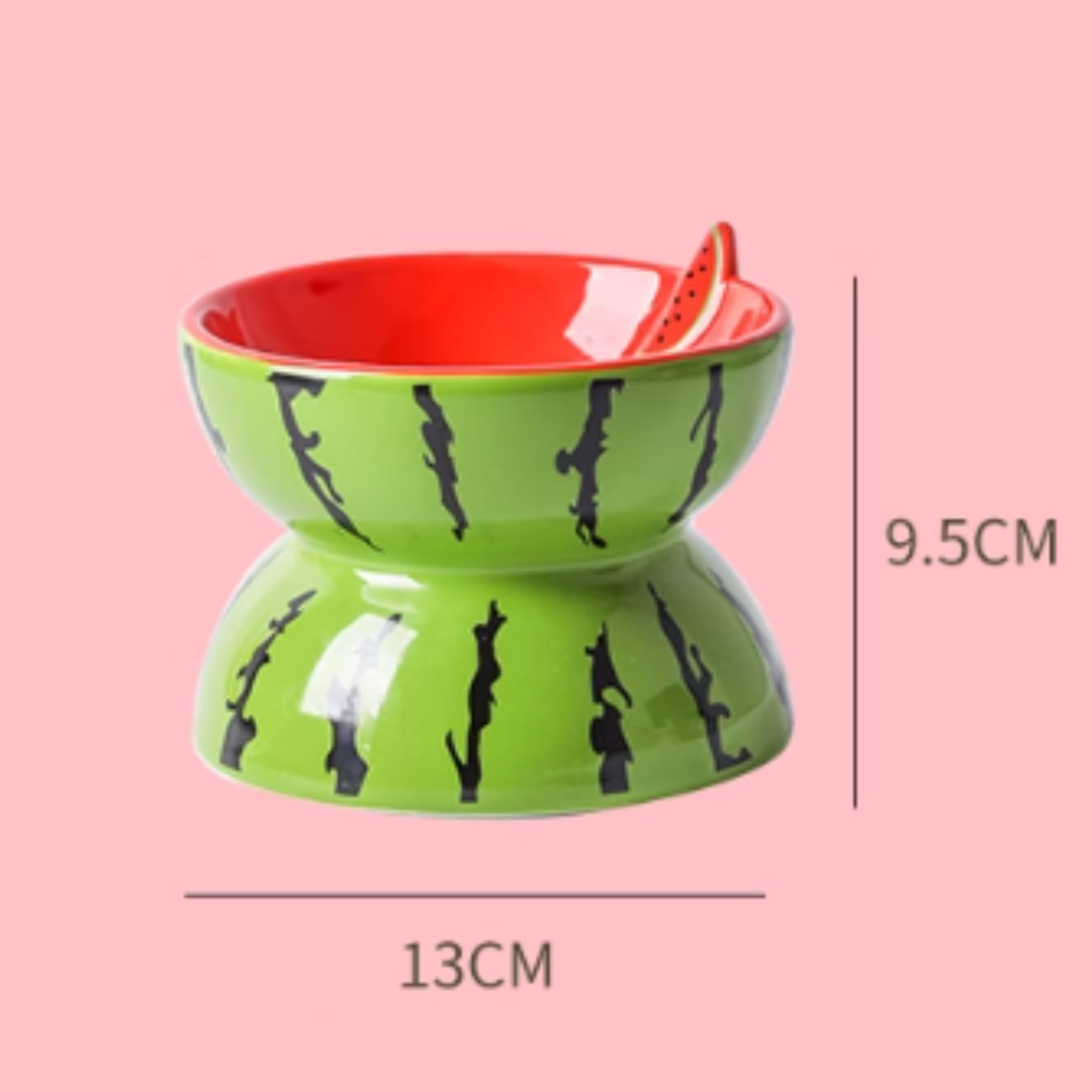 可愛生果造型 食物碗 水碗