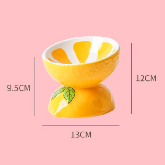 可愛生果造型 食物碗 水碗