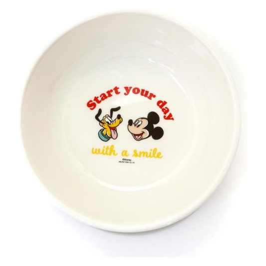 日本 Pet Paradise 迪士尼米奇家族 斜口食碗 (內附防滑墊)