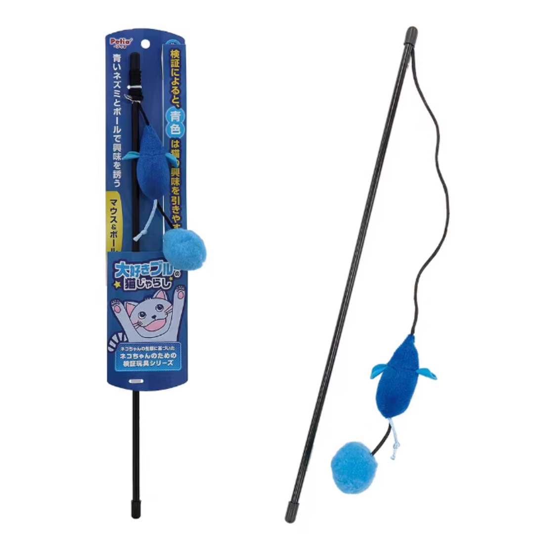 日本Petio 老鼠逗貓棒