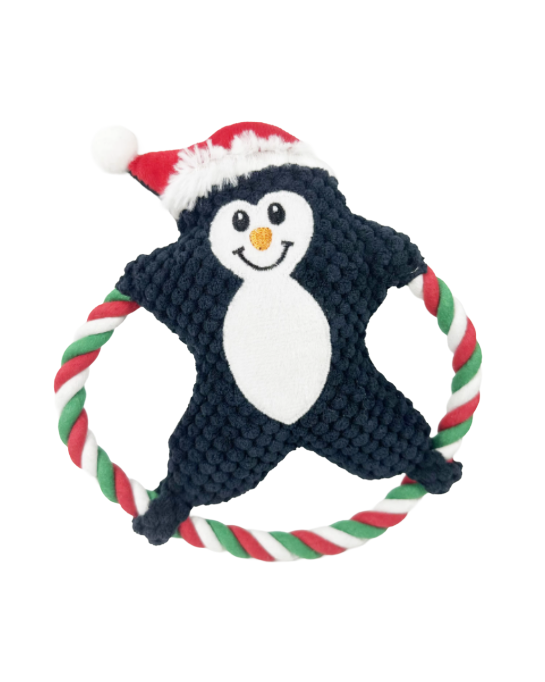 聖誕公仔造型發聲耐咬磨牙玩具