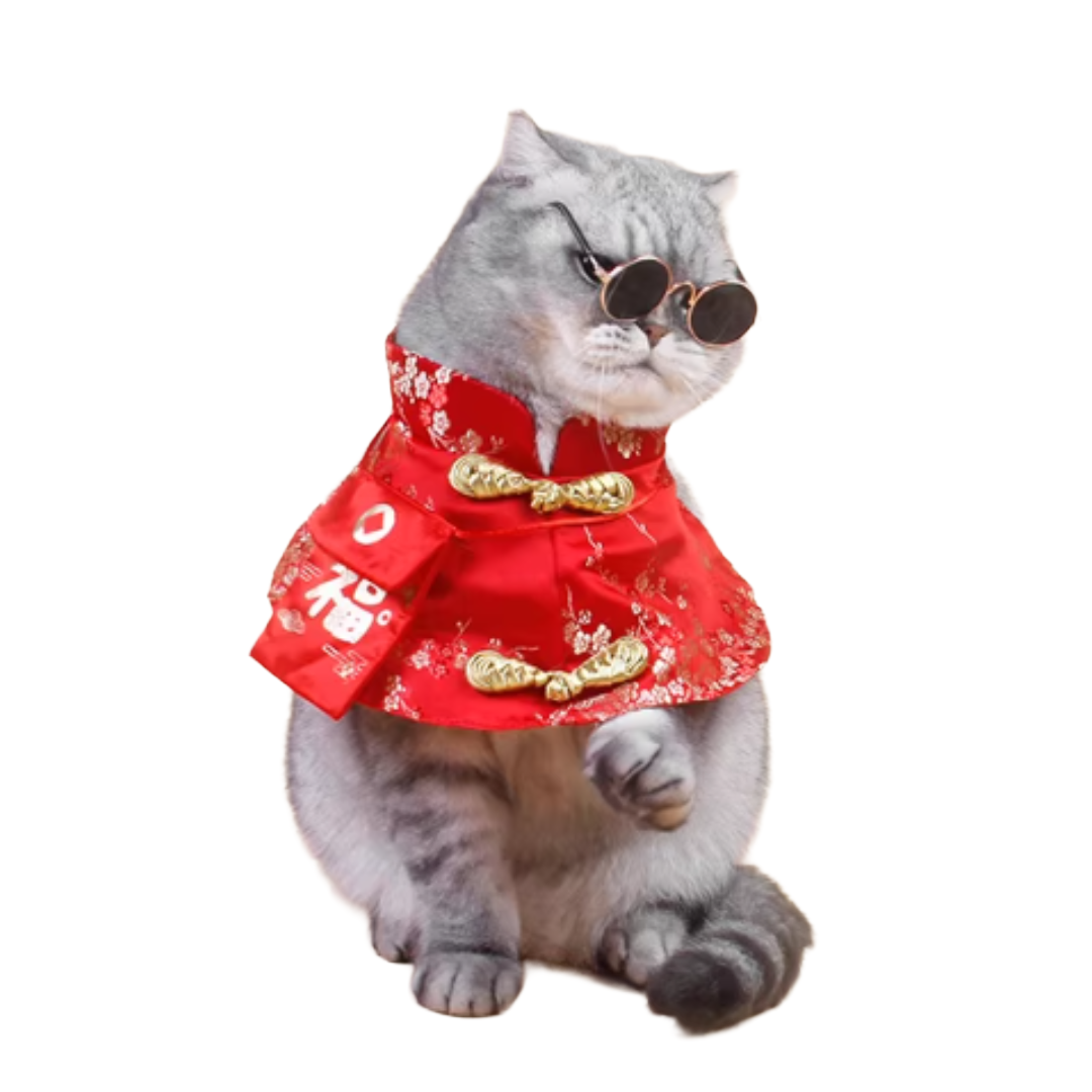 利是小袋 x 唐裝披肩