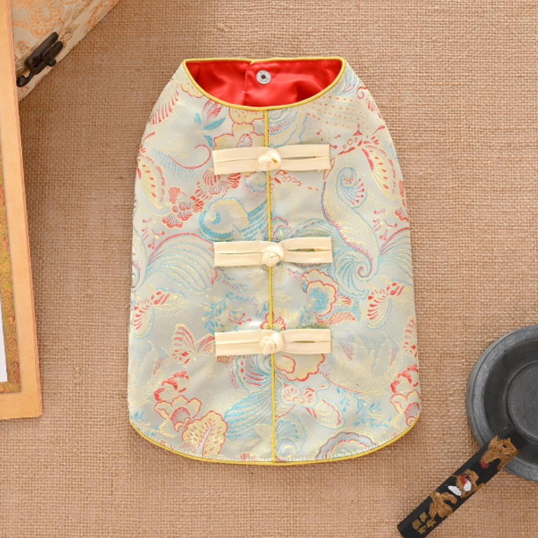 賀年衣服 - 唐裝背心(薄款)