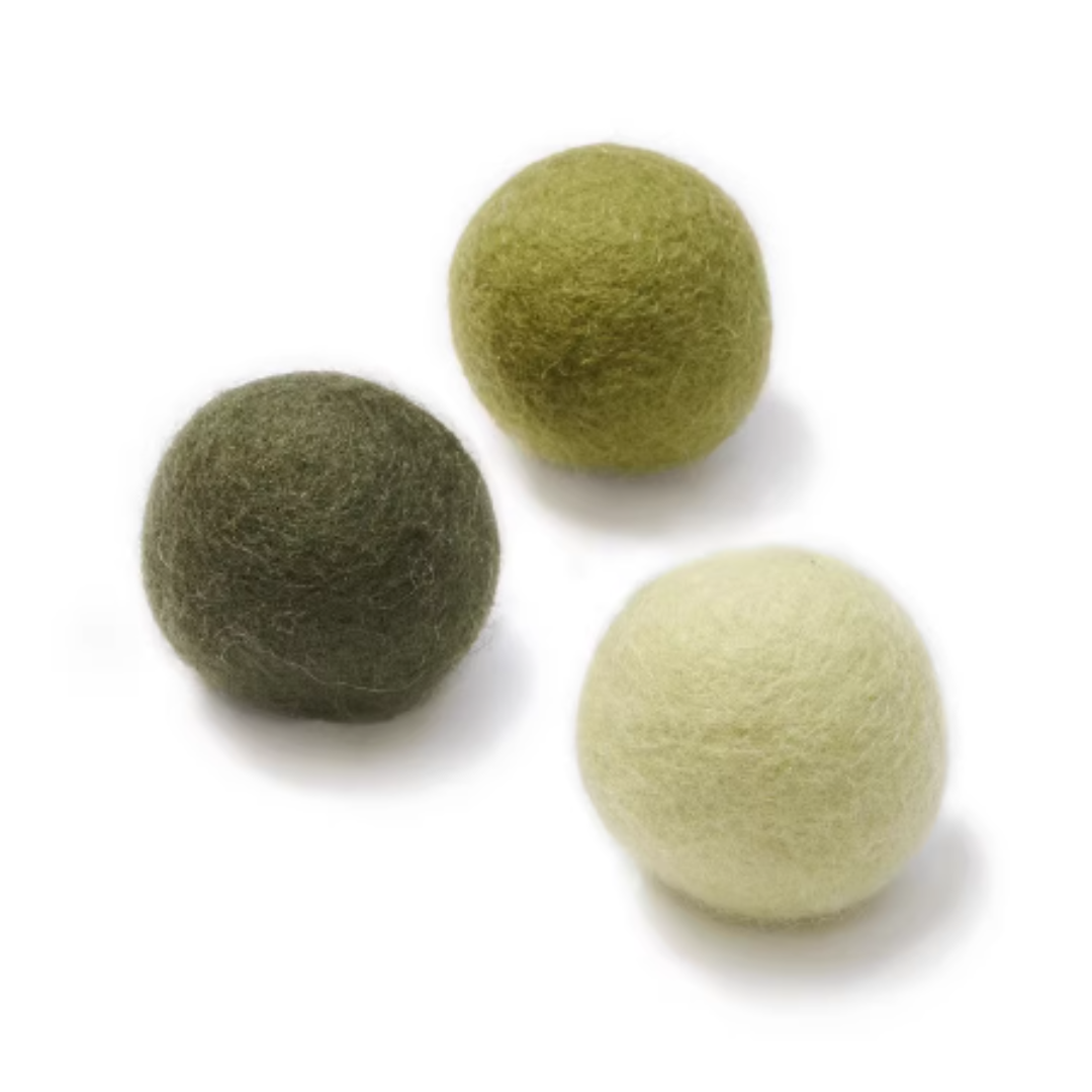 Gari Gari Mofu 100% 羊毛球 (三個裝)