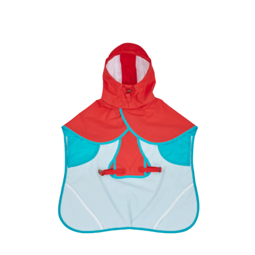 韓國 iCandor -拼色雨褸